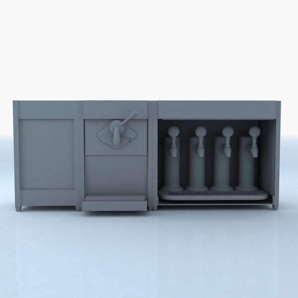 popcorn maker icecream soda 3d ma - Popcorn Icecream Soda Maker... by bluewhalestudios